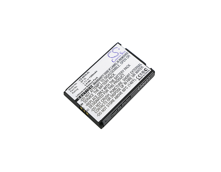 Nokia 770 7710 9500 E61 E62 Replacement Battery 3.7V 1300mAh