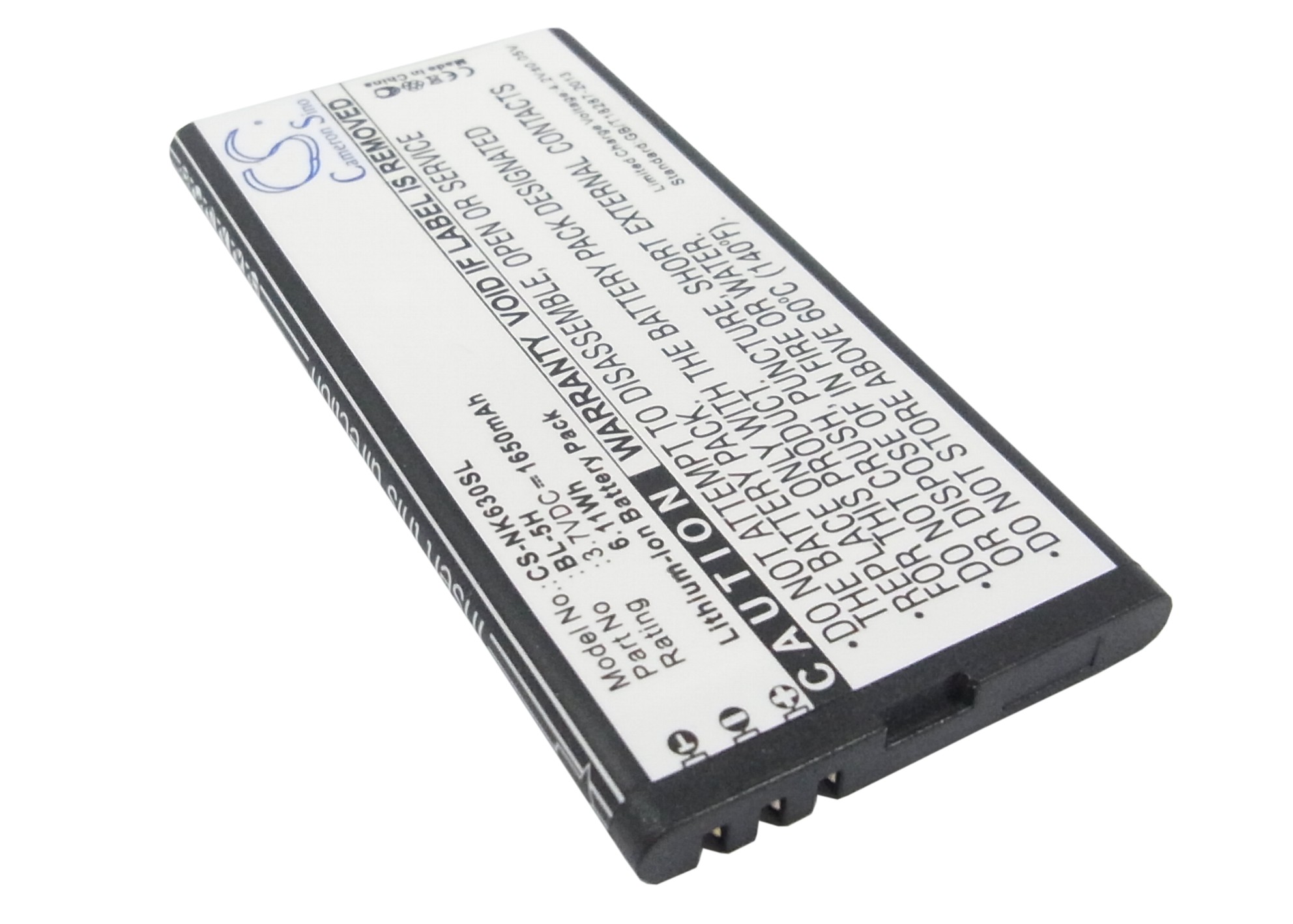 Microsoft Nokia Lumia 630 Replacement Battery 3.7V 1650mAh