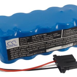 Nihon Kohden ECG-1350 Medical Replacement Battery 2800mAh