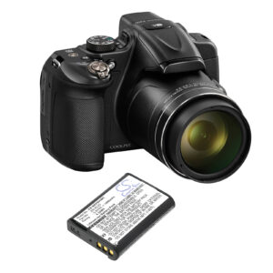 Nikon EN-EL23 Coolpix Series Replacement Battery 1400mAh