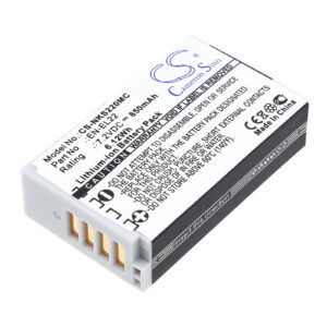 Nikon 1 J4 1 S2 EN-EL22 Digital Camera Replacement Battery 850mAh