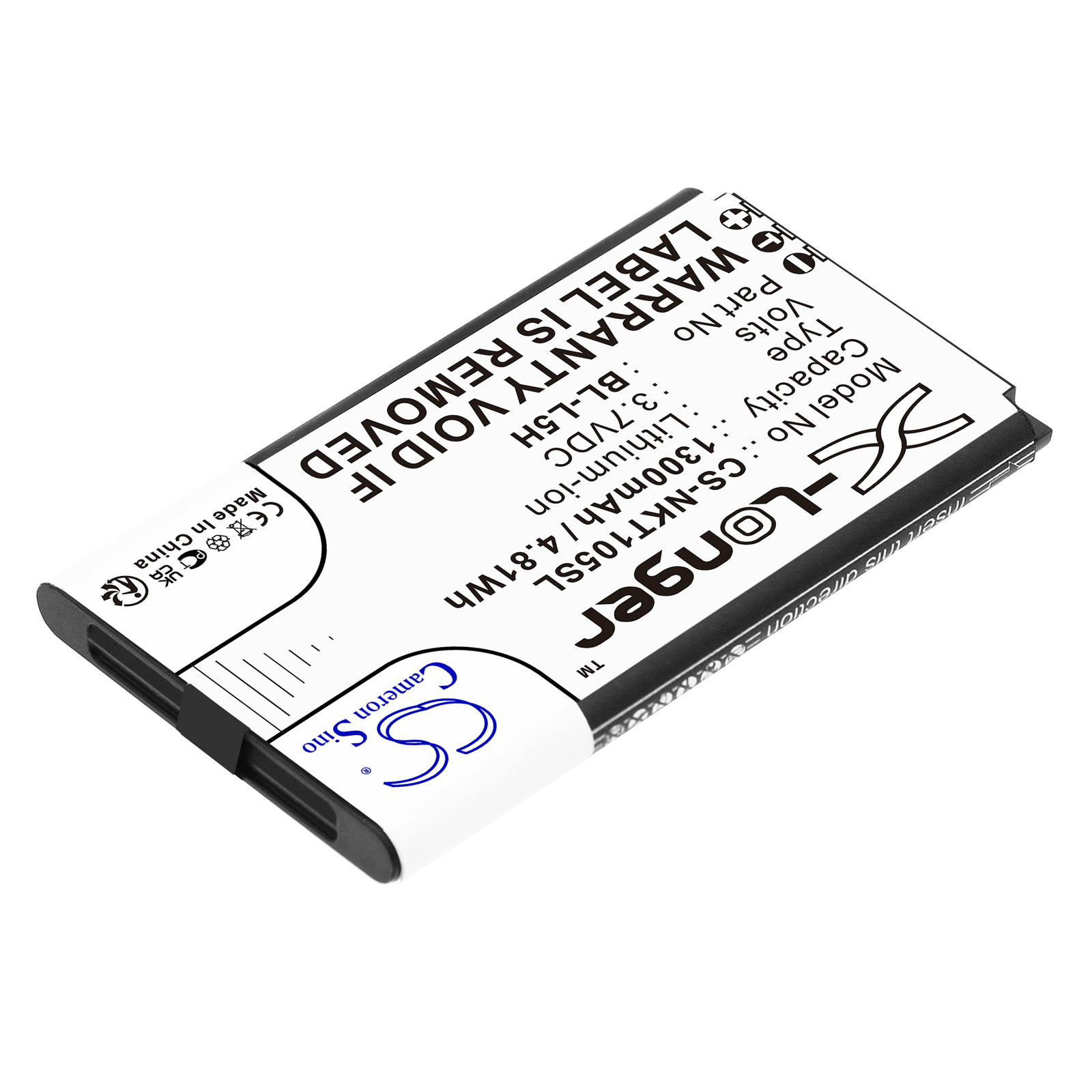 BL-L5H BATTERY Nokia 105 2023 105 4G Replacement Battery