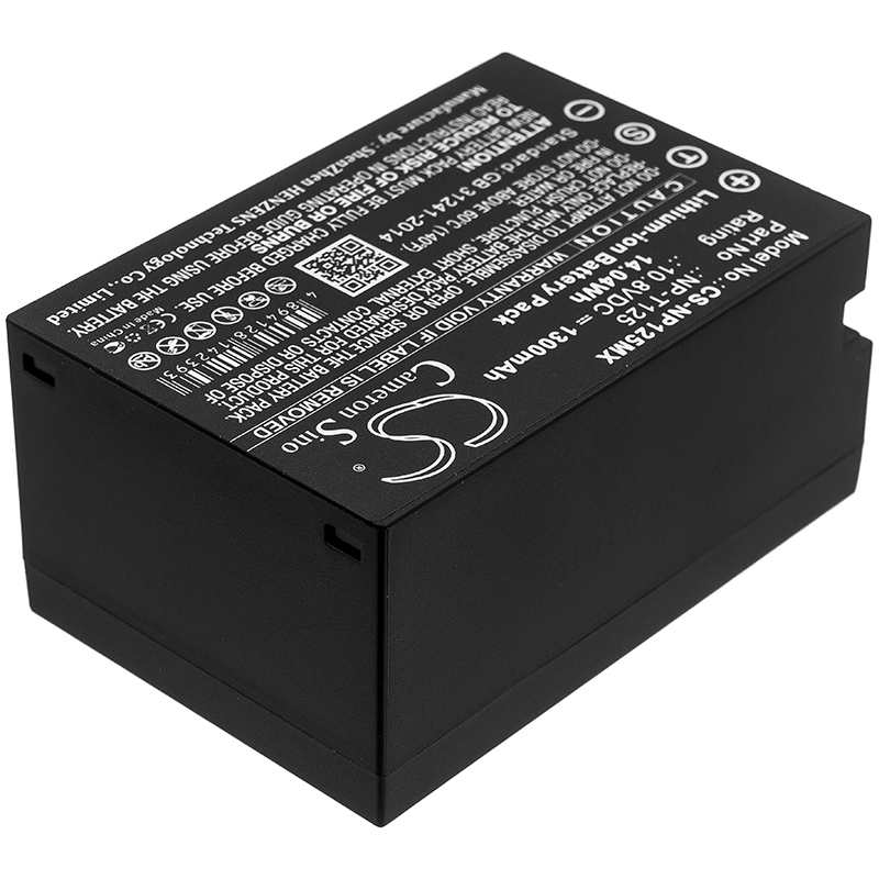 FUJIFILM GFX BATTERY NP-T125 GFX 50S Replacement Battery