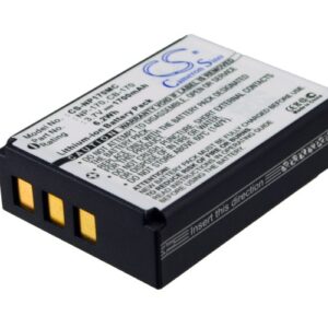 Ordro HDV-D325 HDV-D370 Speed HD-230Z Speed HD230Z Replacement Battery 1700mAh