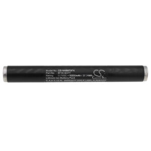 Nightstick 9700 9744 9746 9700-BATT Flashlight Replacement Battery 10200mAh