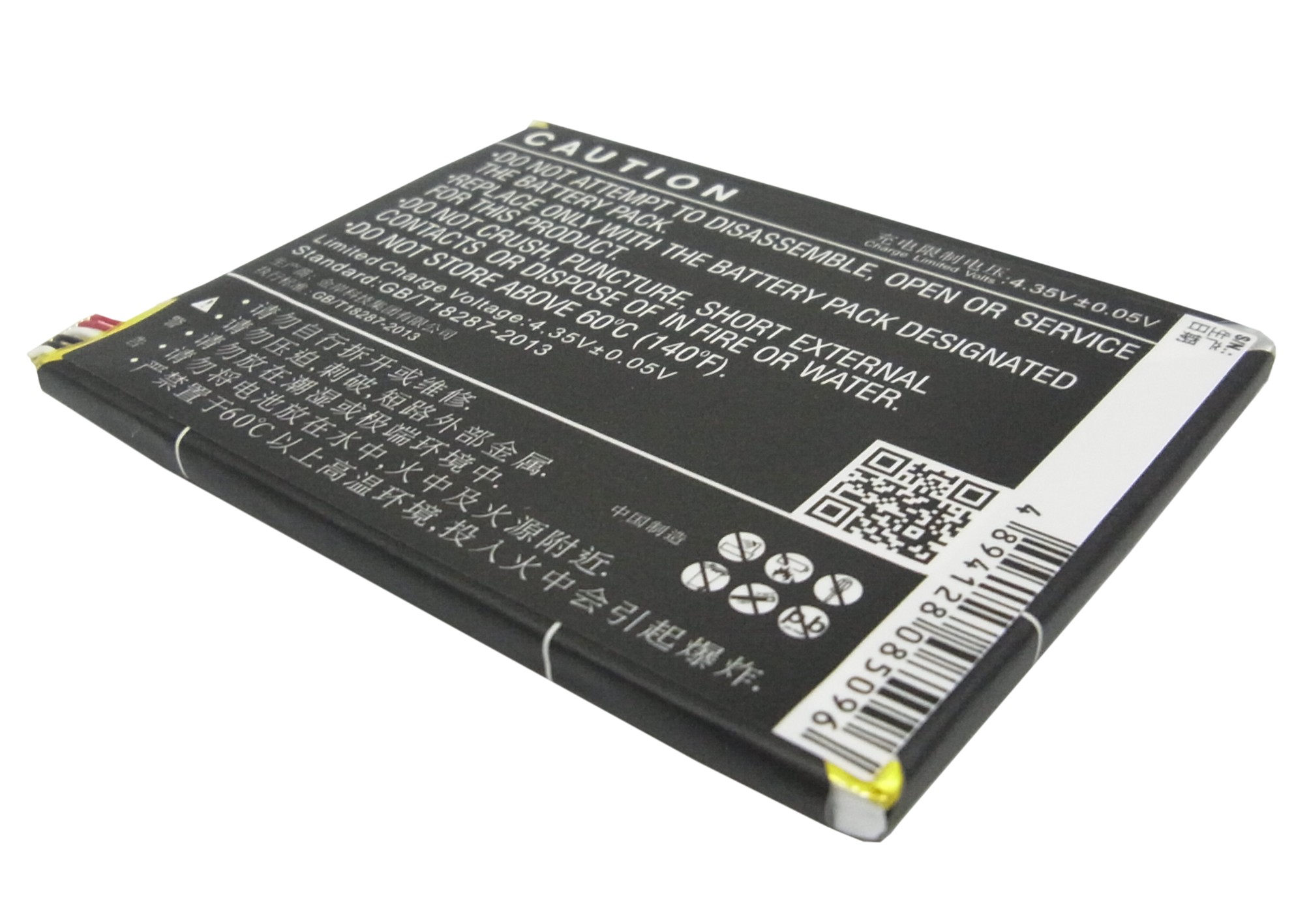 Alcatel 7046T 7048 A846L Replacement Battery 3.8V 2500mAh