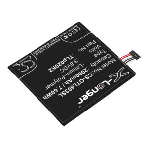 Alcatel 6039S-2AALUS7 One Touch Idol 3 4.7 OT-6039 Replacement Battery 2000mAh