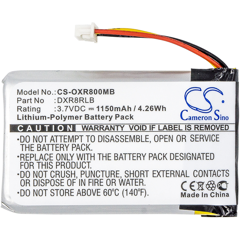 Infant Optics DXR-8 DXR-8 Video Babymonitor BabyPhone Replacement Battery 1150mAh