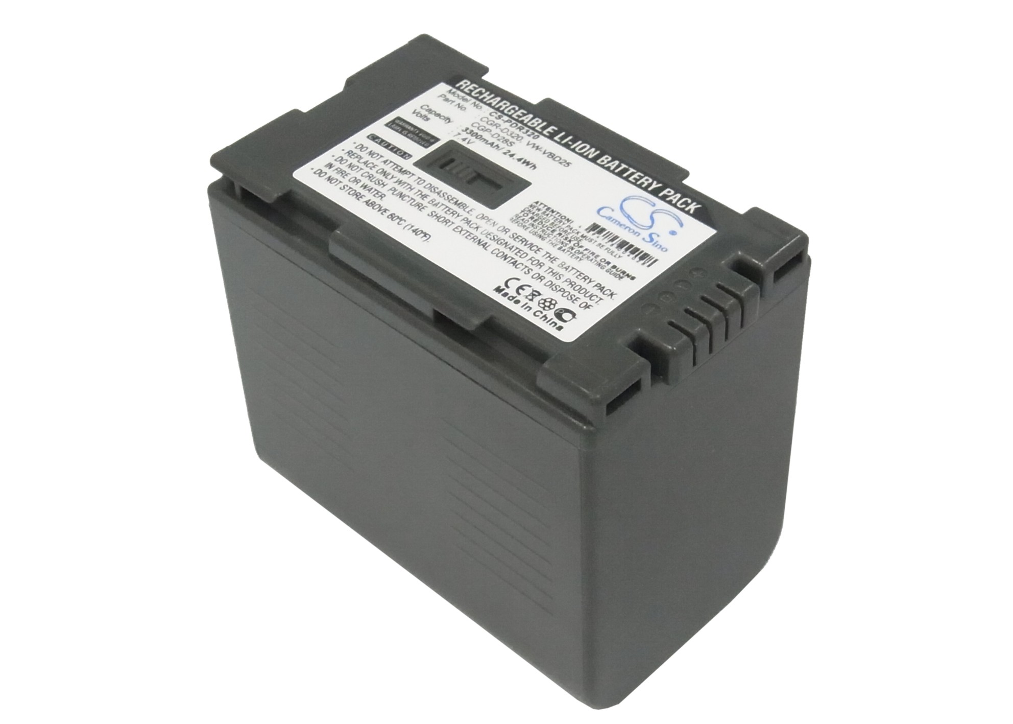 Hitachi DZ-MV200A DZ-MV200E DZ-MV208E DZ-MV230A Replacement Battery 3300mAh