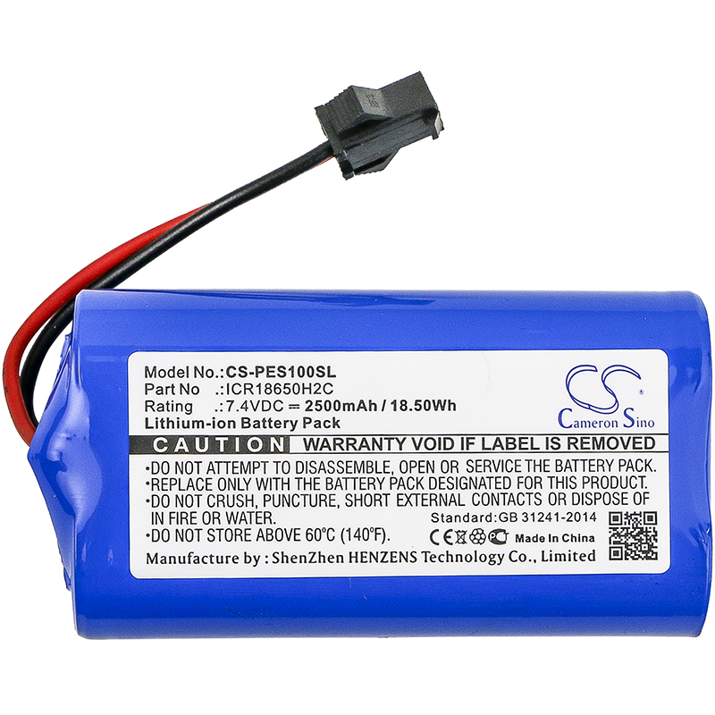 PEUGEOT ELIS ICR18650H2C Kitchenware Replacement Battery 2500mAh