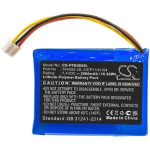 Philips B5/12 Fidelio B5 Fidelio E5 Fidelio E6 Replacement Battery 2500mAh