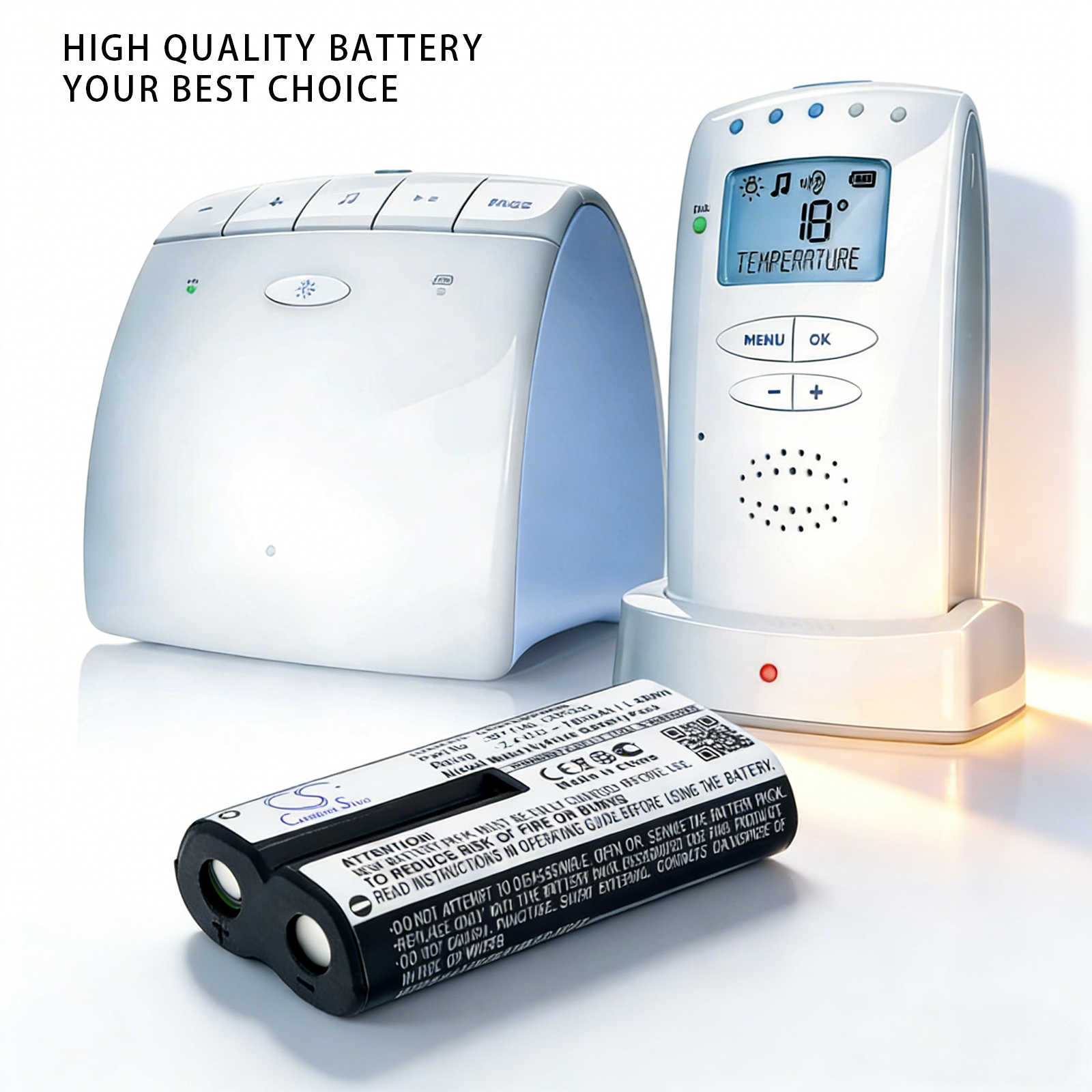 Philips Avent SCD510/75 Avent SCD520/00 BabyPhone Replacement Battery 700mAh