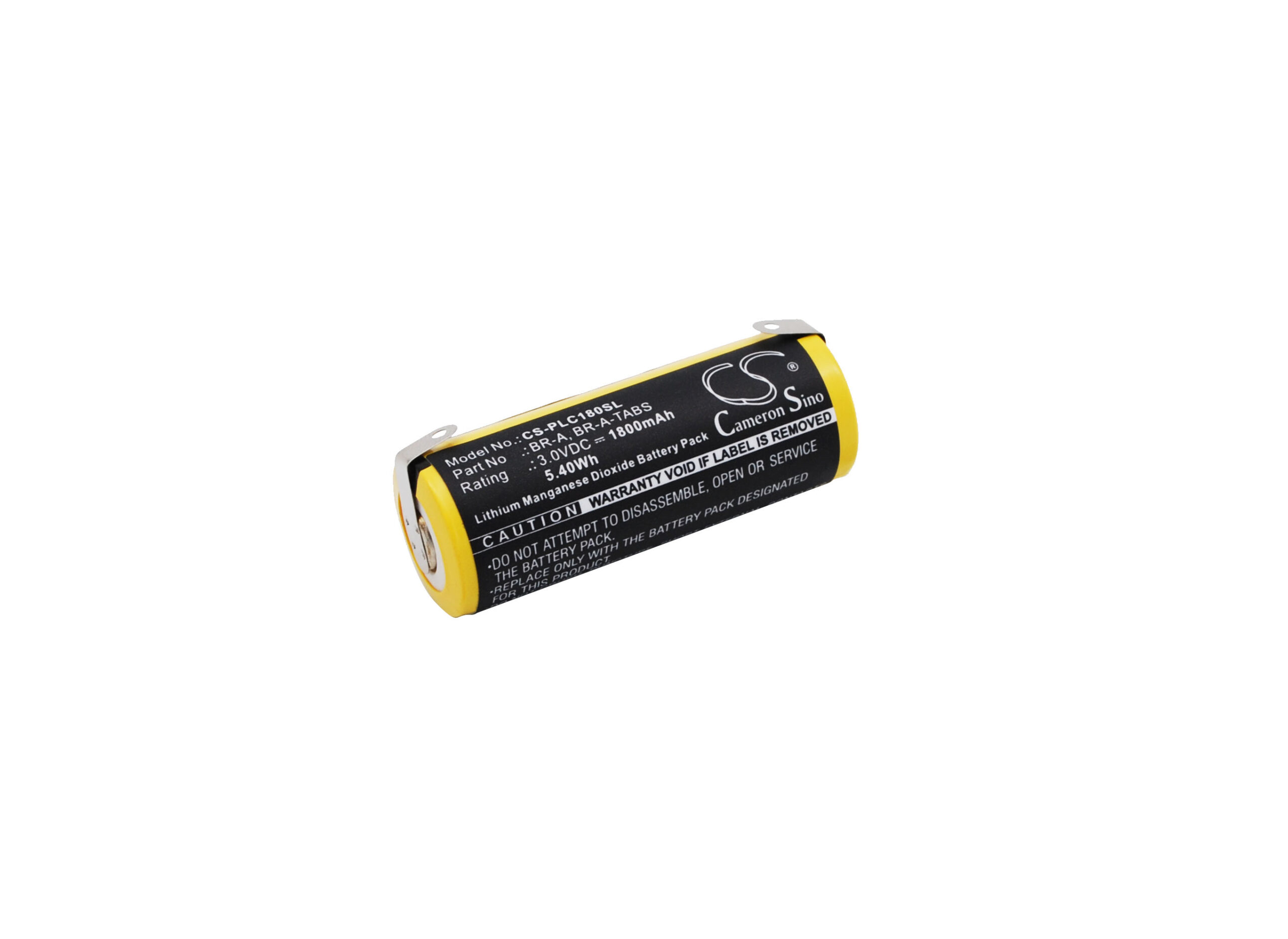 Panasonic BR-A Replacement Battery 1800mAh