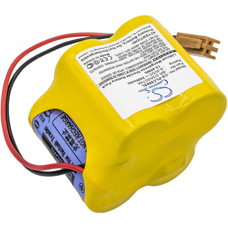 Fanuc 18-T series programmable logic controllers Replacement Battery 2400mAh