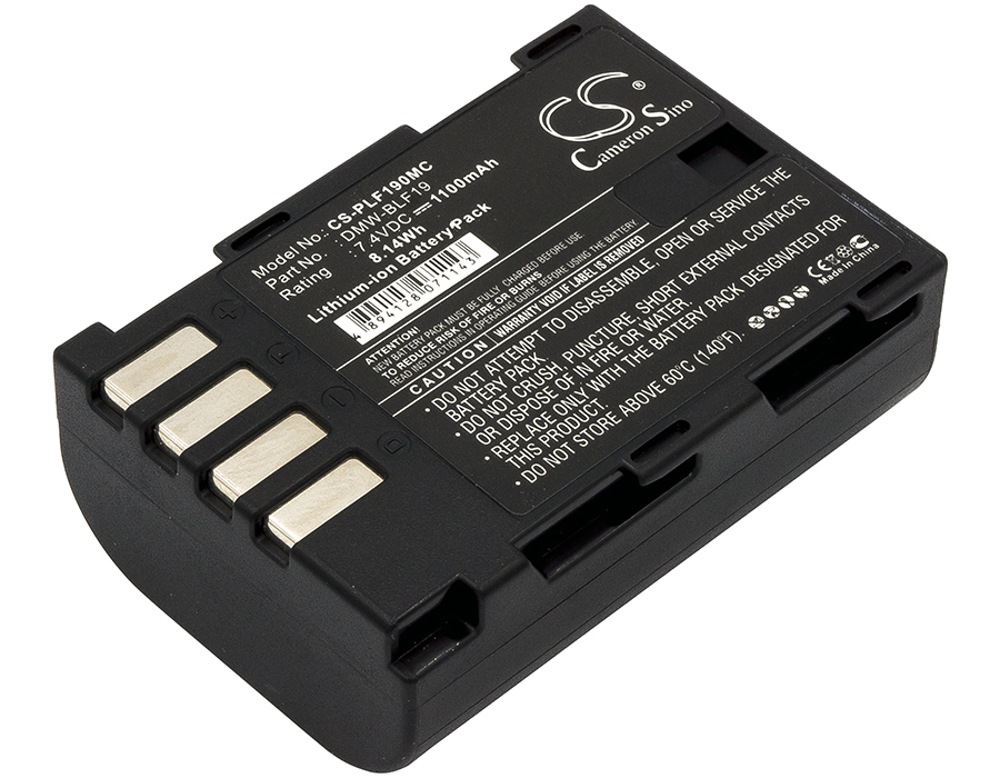 Panasonic DMW-BLF19 Lumix Series Replacement Battery 1100mAh
