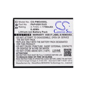 Prestigio MultiPhone 4500 Duo PAP4500 DUO Replacement Battery 1750mAh