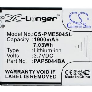 Prestigio MultiPhone 5044 Duo PAP5044 DUO Replacement Battery 1900mAh