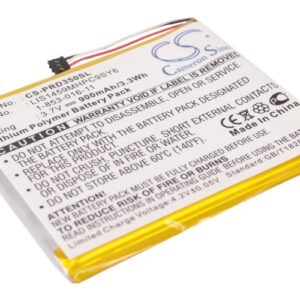 Sony PRS-350 PRS-350SC PRS-650 PRS-650BC PRS-650RC Replacement Battery 900mAh