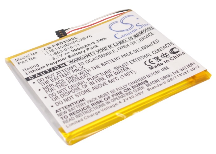 Sony 1-853-016-11 Portable Reader Replacement Battery 900mAh