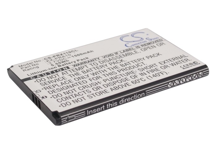 Panasonic KX-PRX110 Replacement Battery 3.7V 1500mAh