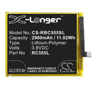 Orbic A1203 ORB555LBVZPP RC555L Wonder Replacement Battery 2900mAh