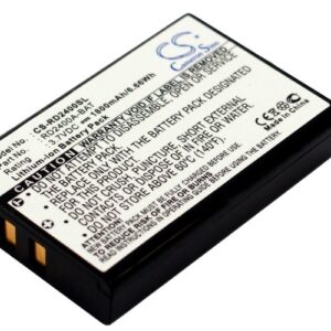 Lawmate PV-1000 PV-700 PV-800 PV-806 MP3 Player Replacement Battery 1800mAh