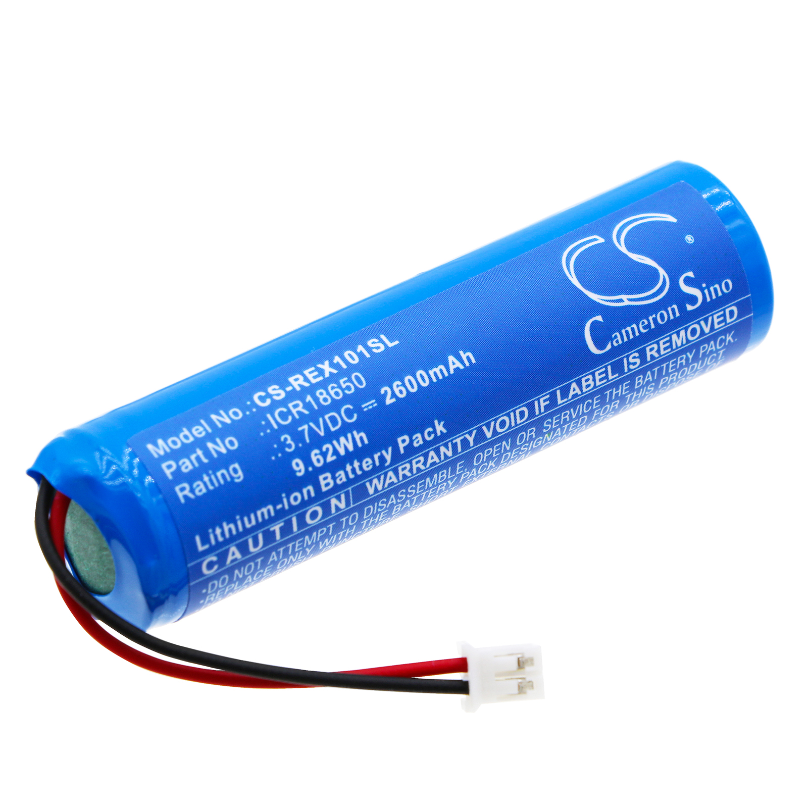 RESCOMF XD101 ICR18650 Personal Care Replacement Battery 2600mAh