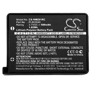 Razer RZ01-0133 Keyboard/Mouse Replacement Battery 500mAh