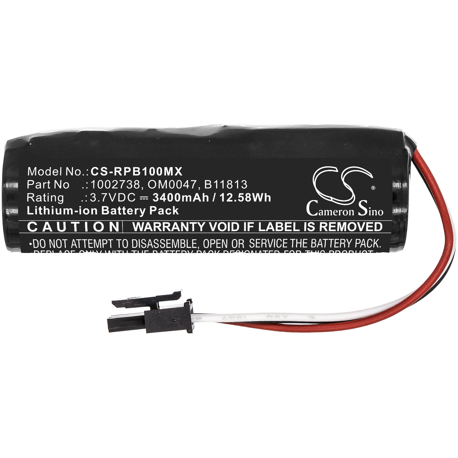 Philips BiliChek Noninvasive Bilirubin Analyzer Replacement Battery 3400mAh