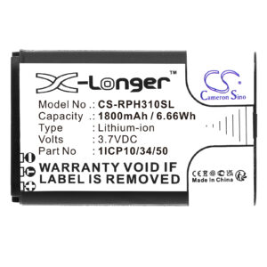 Rotronic HygroPalm HP31 Replacement Battery 3.7V 1800mAh