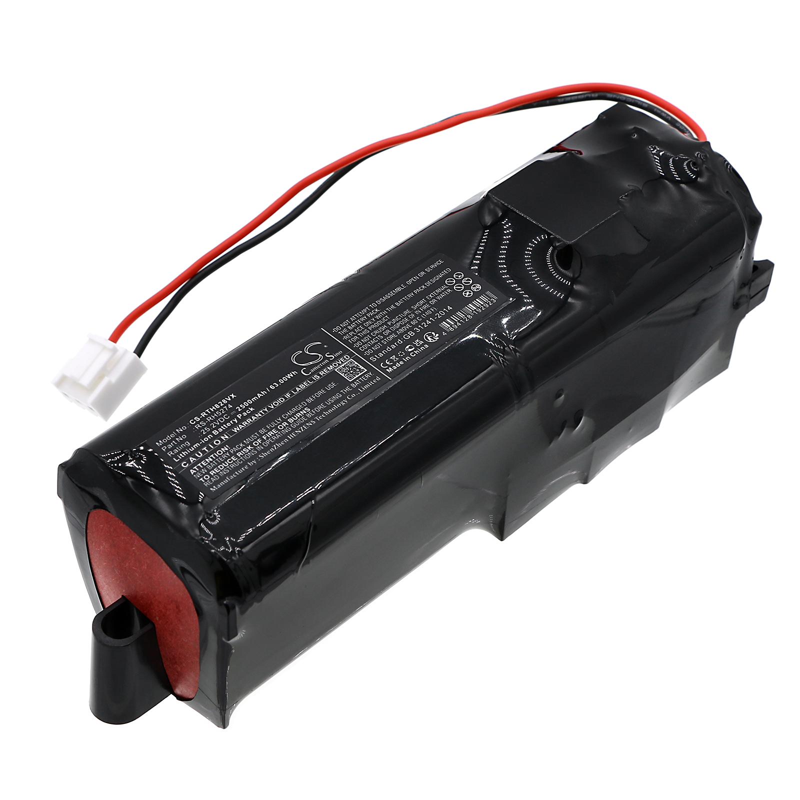 Rowenta RH8290WO RH8827WO Replacement Battery 25.2V 2500mAh