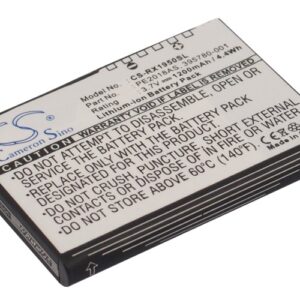 HP iPAQ RX1900 iPAQ RX1950 iPAQ RX1955 PDA/Pocket PC Replacement Battery 1200mAh