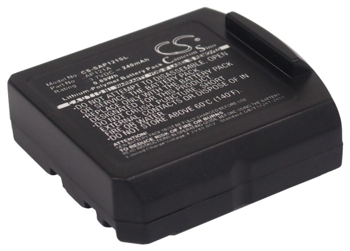 Sarabec InfraLight Swing Replacement Battery 3.7V 240mAh
