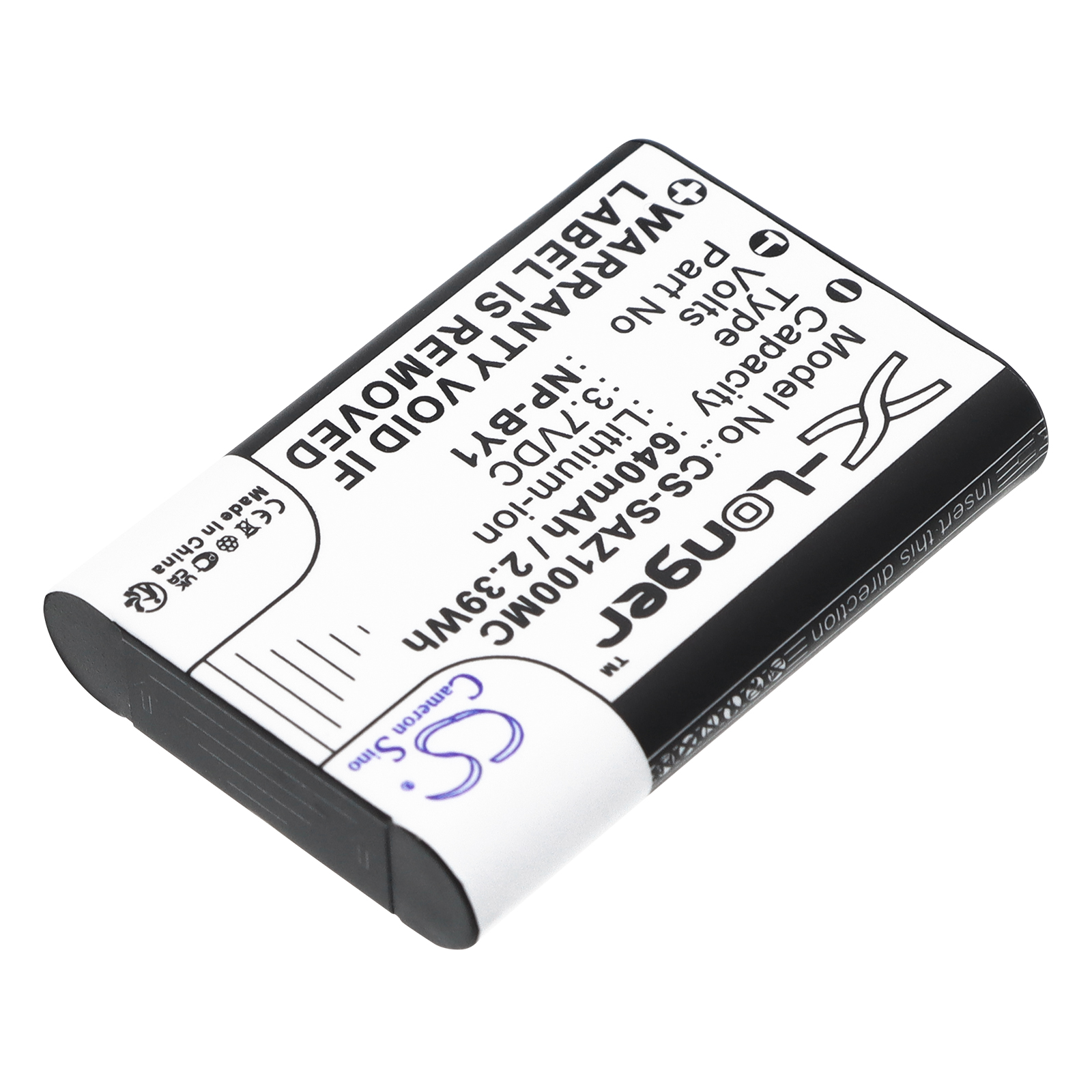 Sony NP-BY1 Action Cam Series Replacement Battery 640mAh