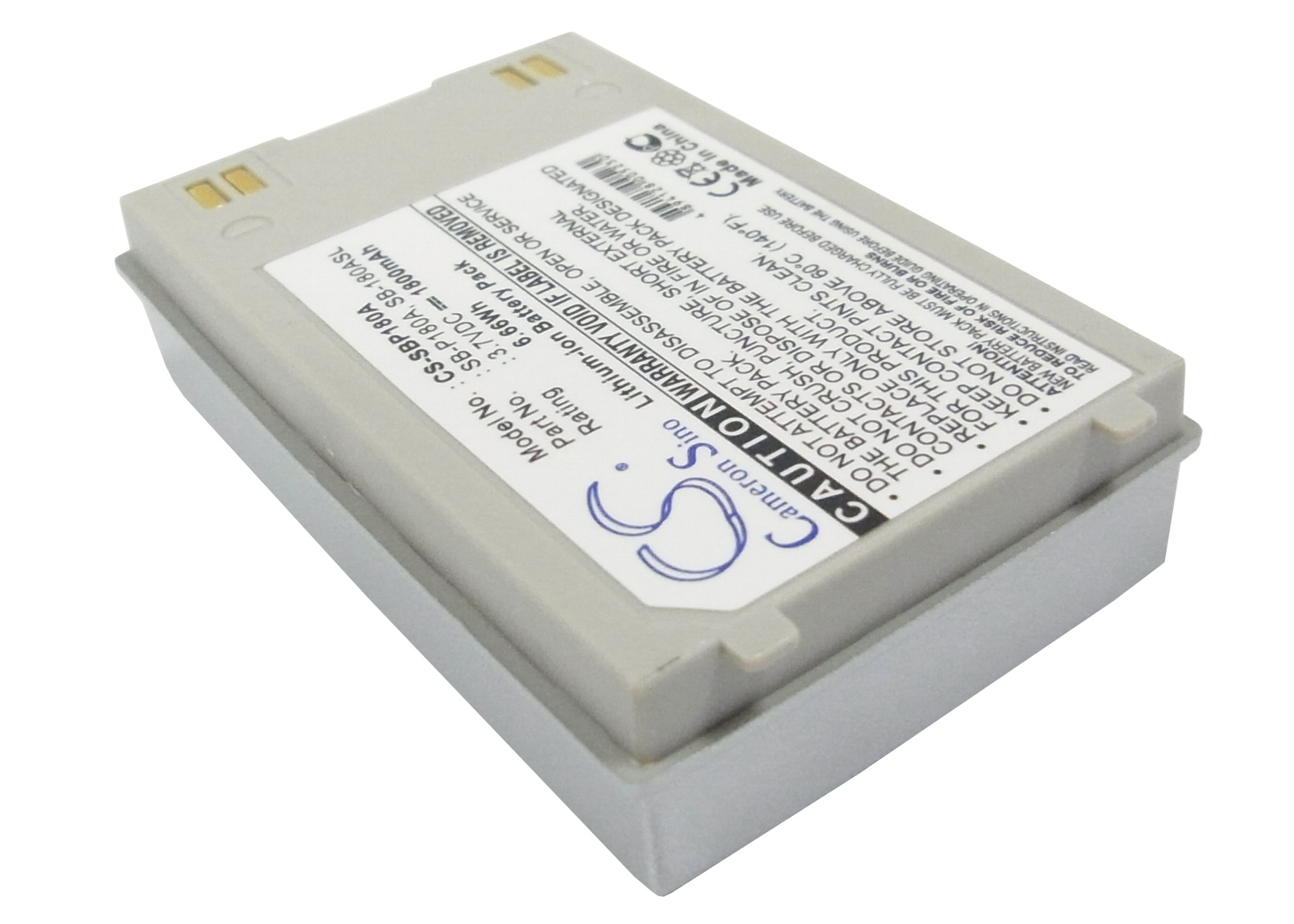 Samsung SC-MM10 SC-MM11 Replacement Battery 3.7V 1800mAh