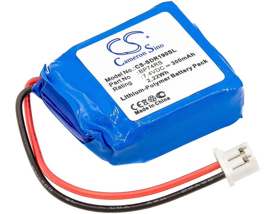 Dogtra BP74RS Dog Collar Replacement Battery 7.4V 300mAh