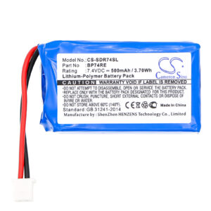 Dogtra Edge Collar Edge Receiver Dog Collar Replacement Battery 500mAh