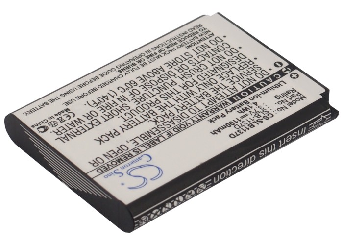 Samsung Digimax L74W i100 Replacement Battery 3.7V 1100mAh