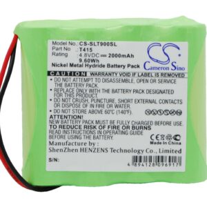 Schaub Lorentz TL900 T415 DAB Digital Replacement Battery 2000mAh