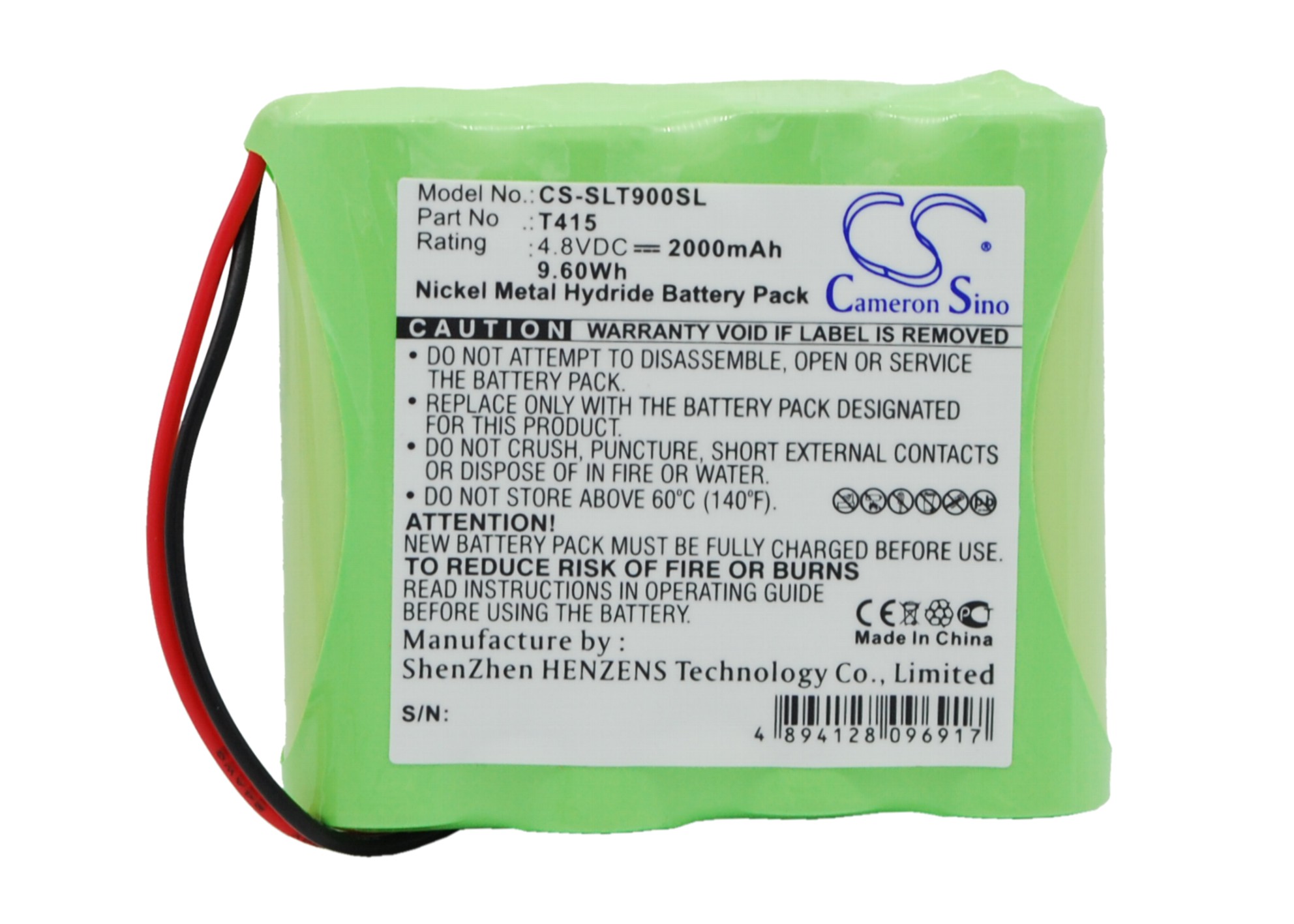 Schaub Lorentz TL900 T415 DAB Digital Replacement Battery 2000mAh