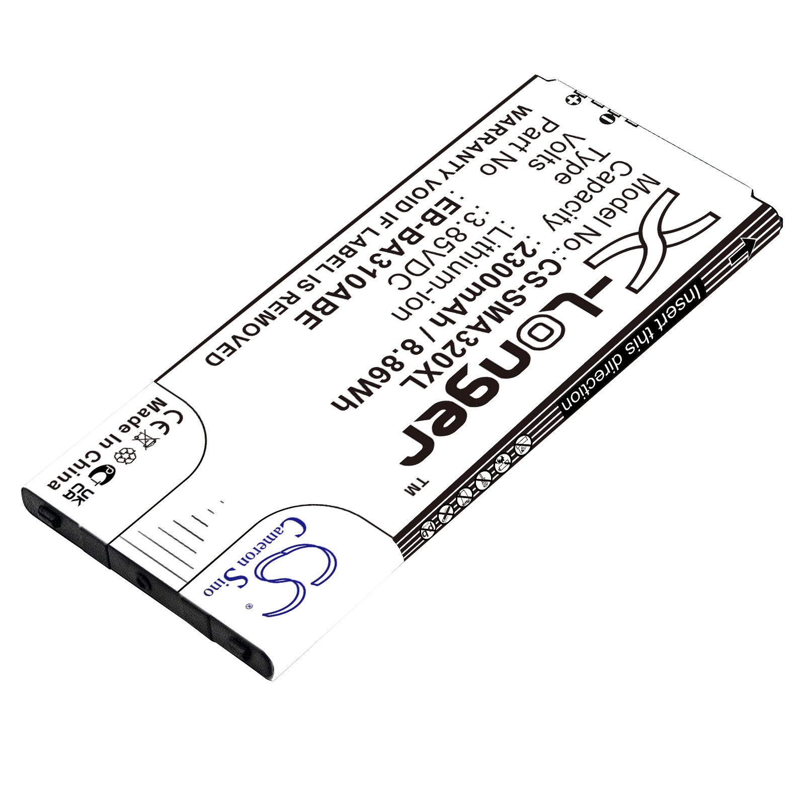 Samsung Galaxy A3 2016 Replacement Battery 3.85V 2300mAh