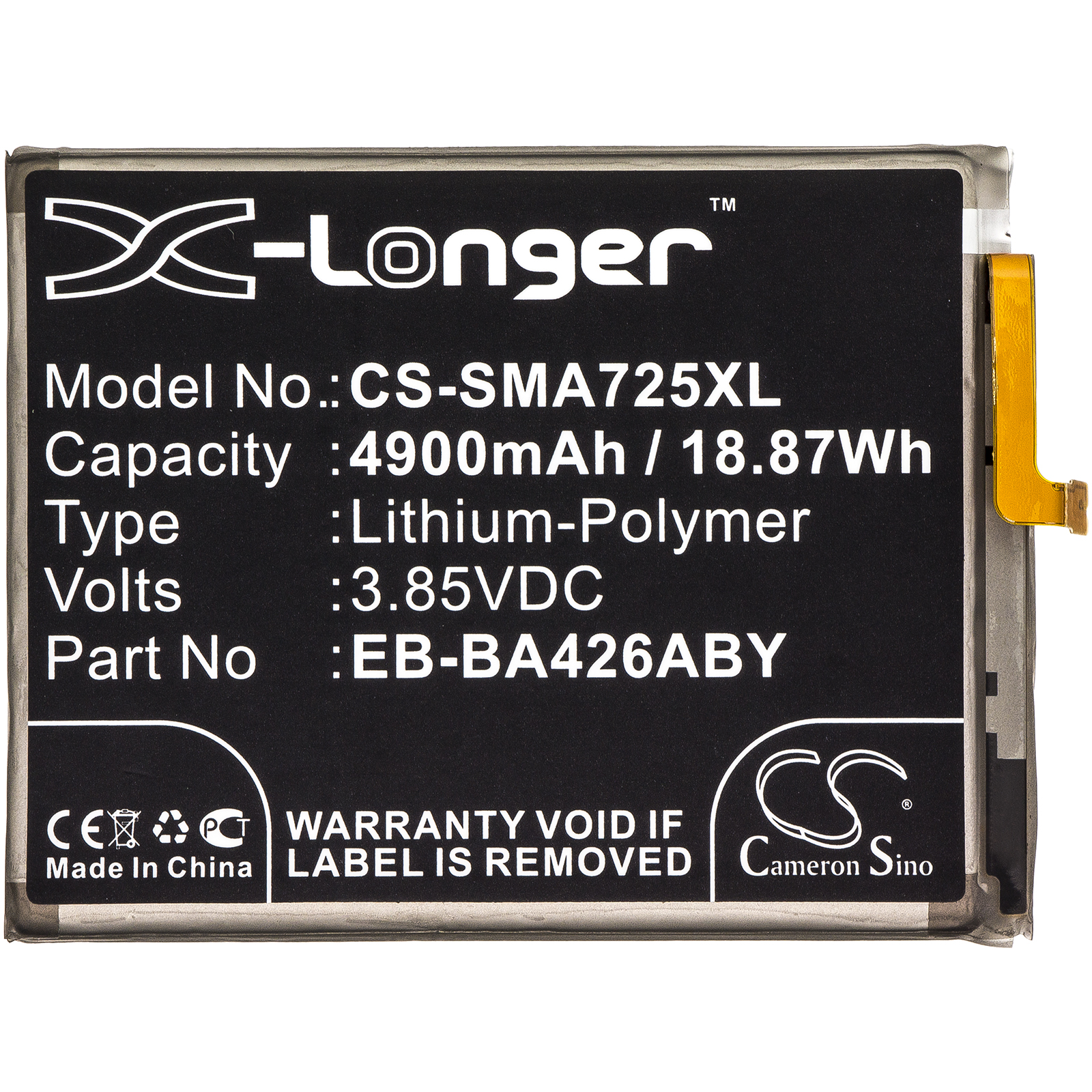 Samsung Galaxy A32 Replacement Battery 3.85V 4900mAh