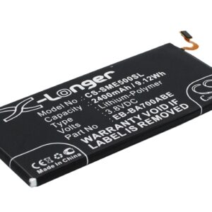 Samsung Galaxy E5 SM-E500D Replacement Battery 3.8V 2400mAh