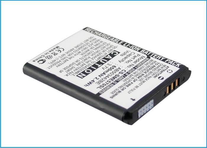 Samsung SGH-B110 SGH-E570 SGH-E578 SGH-J700 Replacement Battery 650mAh