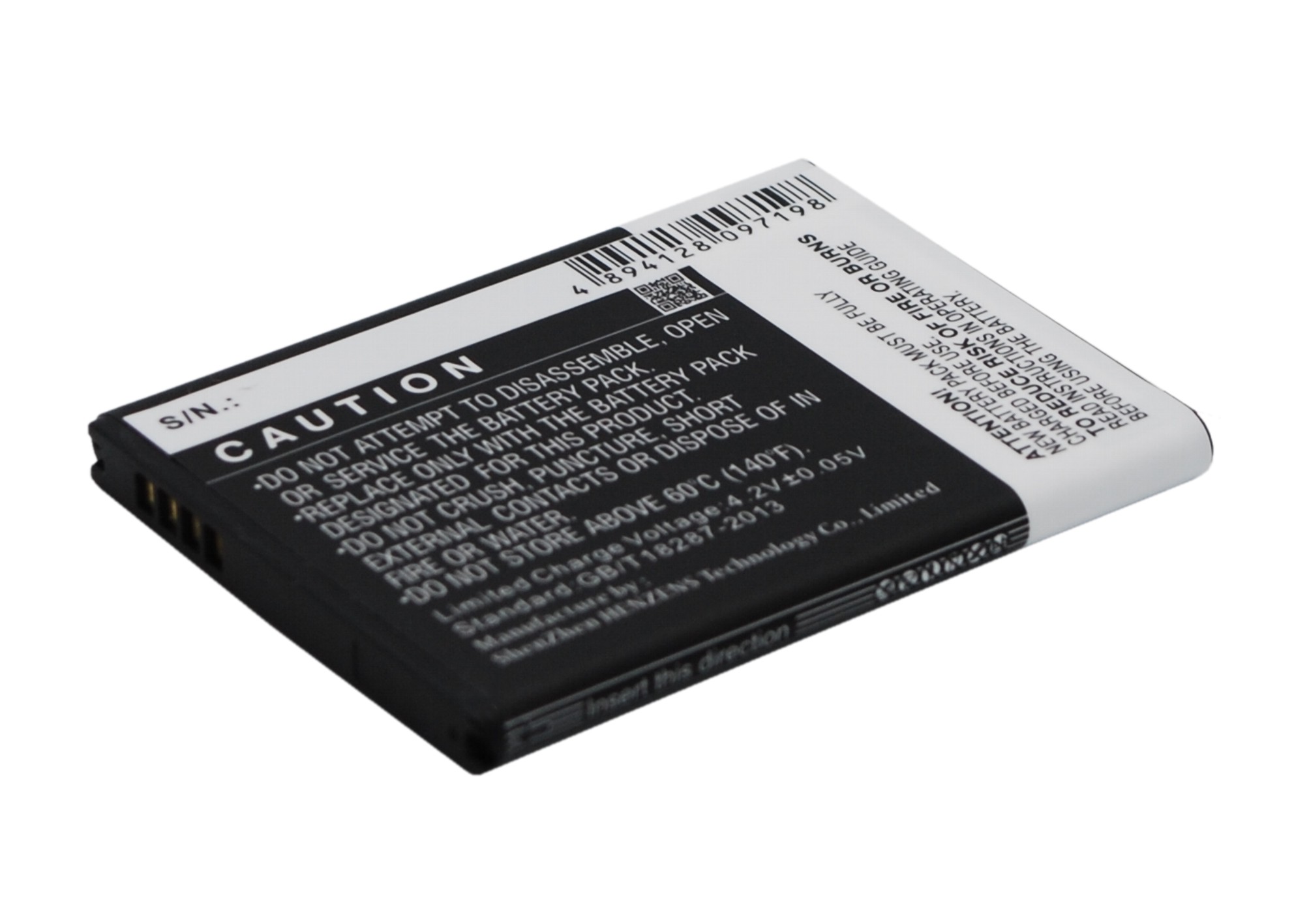 Samsung Galaxy Star 2 Duos Replacement Battery 3.7V 1300mAh