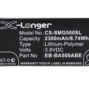 Samsung Galaxy A5 SM-A5000 Replacement Battery 3.8V 2300mAh