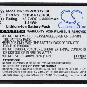 Samsung Galaxy Grand 3 Replacement Battery 3.7V 2200mAh