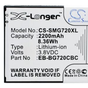 Samsung Galaxy Grand 3 Replacement Battery 3.8V 2200mAh