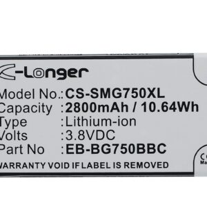 Samsung Galaxy Mega 2 Replacement Battery 3.8V 2800mAh