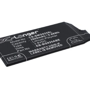 Samsung Galaxy S6 Edge Replacement Battery 3.8V 2600mAh